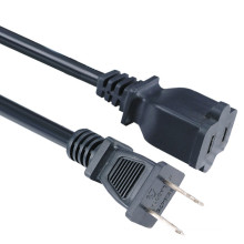 Power Extension Cable AC 2-Prong Length Cord America Power Cords